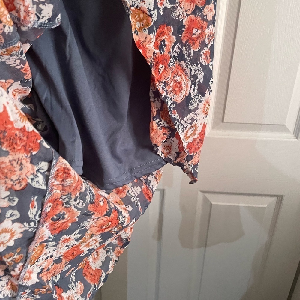 NWT New Look floral print bohemian maxi s plus size 1X & 2X πΊBN 37 - Picture 10 of 12